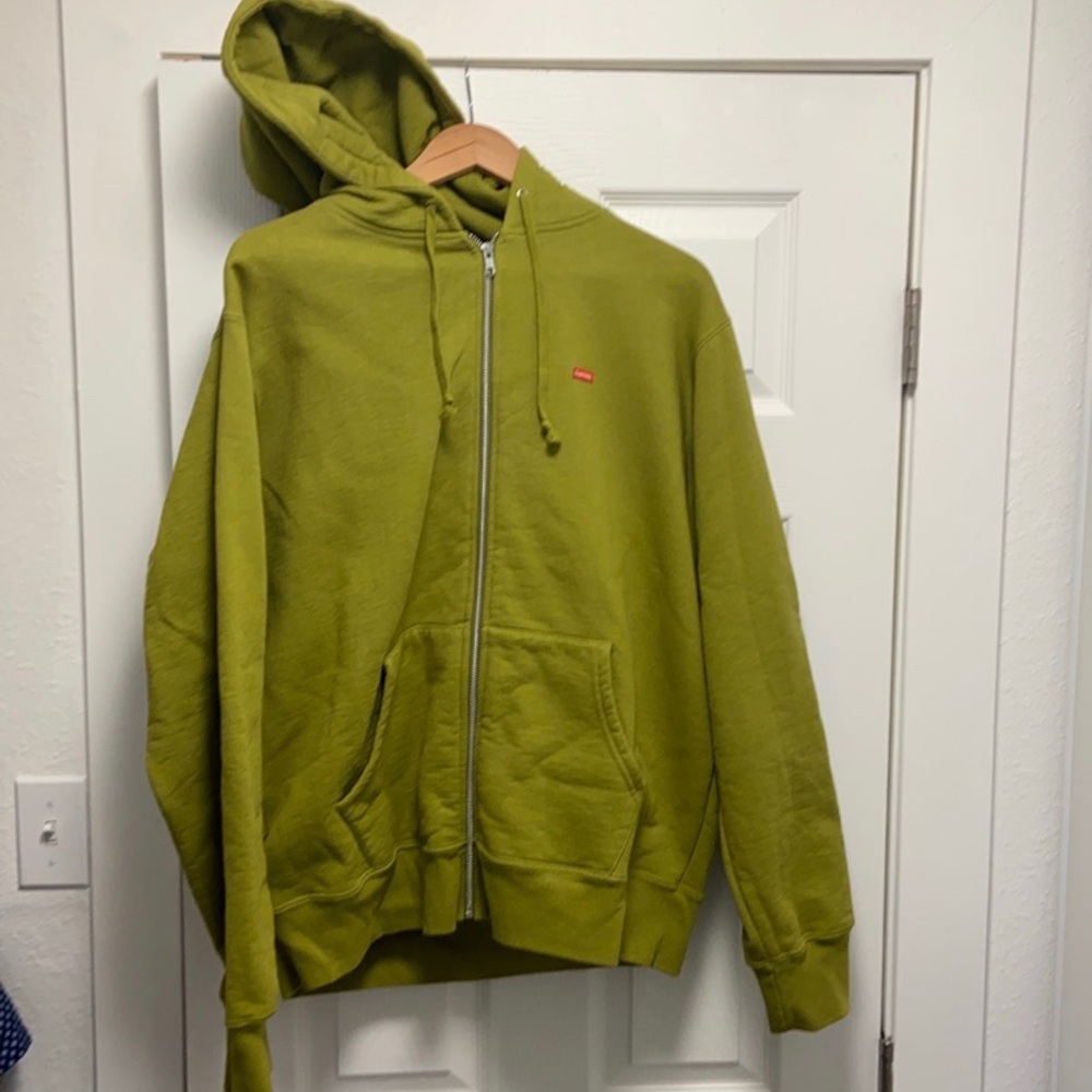 Supreme Small Box Zip Up Hoodie